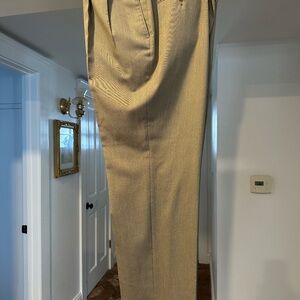 Ralph Lauren Tan Dress Pants Straight-Leg